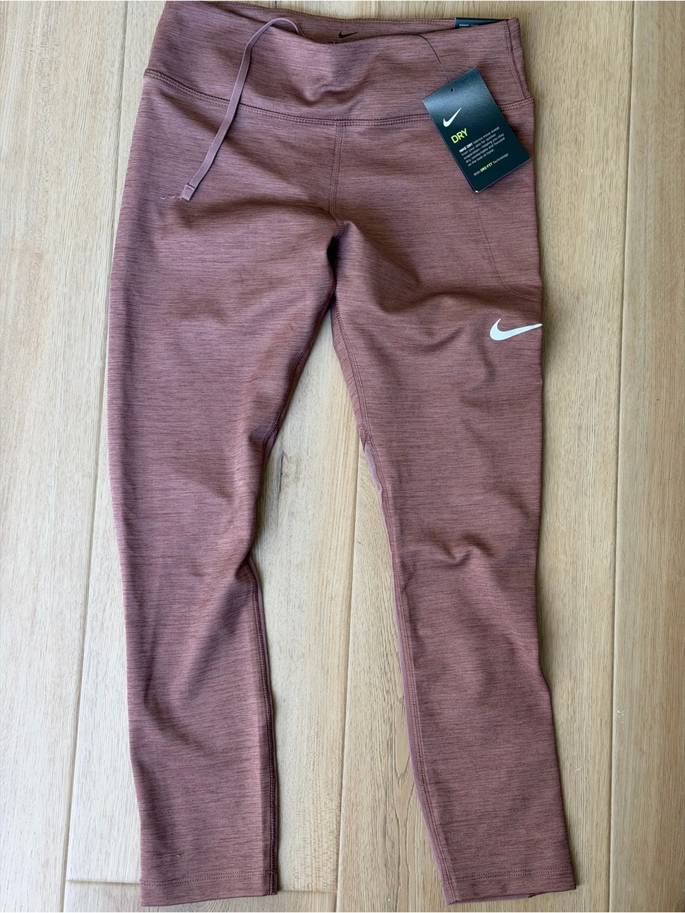 Nike Tights Epic Faster Mid-Rise Running Athletic Pants